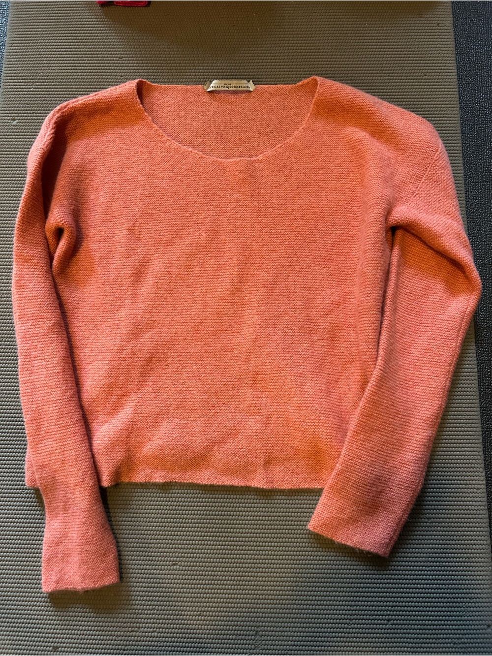 Women's Coral Crewneck Sweater by Peruvian Connection
